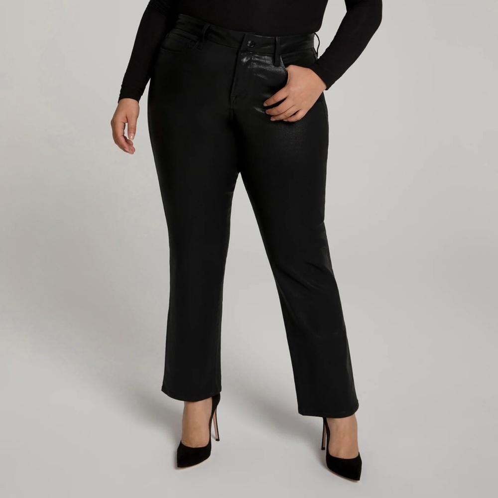 Good American Good Straight Coated Size 15/33